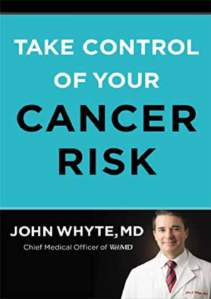 take control of your cancer risk download