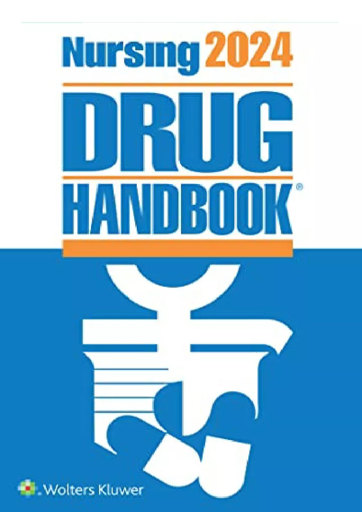 nursing2024 drug handbook nursing drug handbook