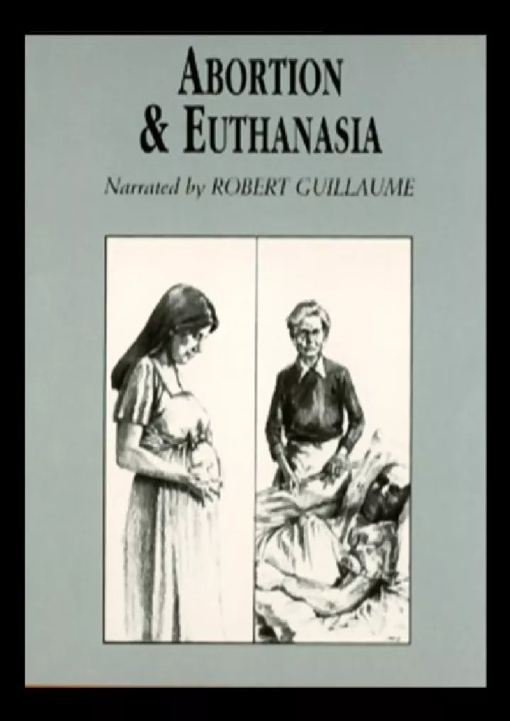 abortion and euthanasia download pdf read