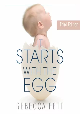 Download Book [PDF] It Starts with the Egg: The Science of Egg Quality for Ferti