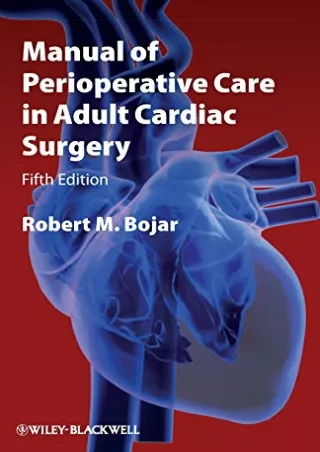 get [PDF] Download Manual of Perioperative Care in Adult Cardiac Surgery ipad
