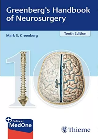 Download Book [PDF] Greenberg’s Handbook of Neurosurgery full