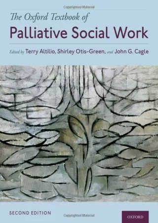 [PDF READ ONLINE] The Oxford Textbook of Palliative Social Work full