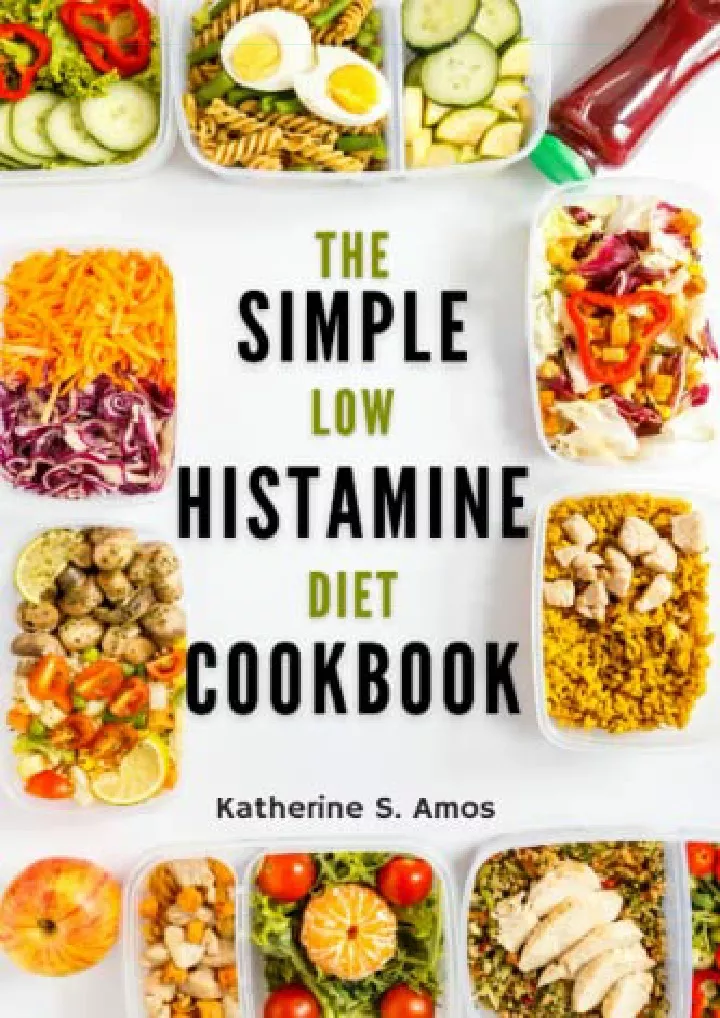 the simple low histamine diet cookbook download