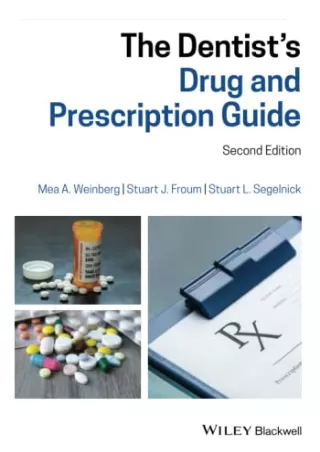 READ [PDF] The Dentist's Drug and Prescription Guide ebooks