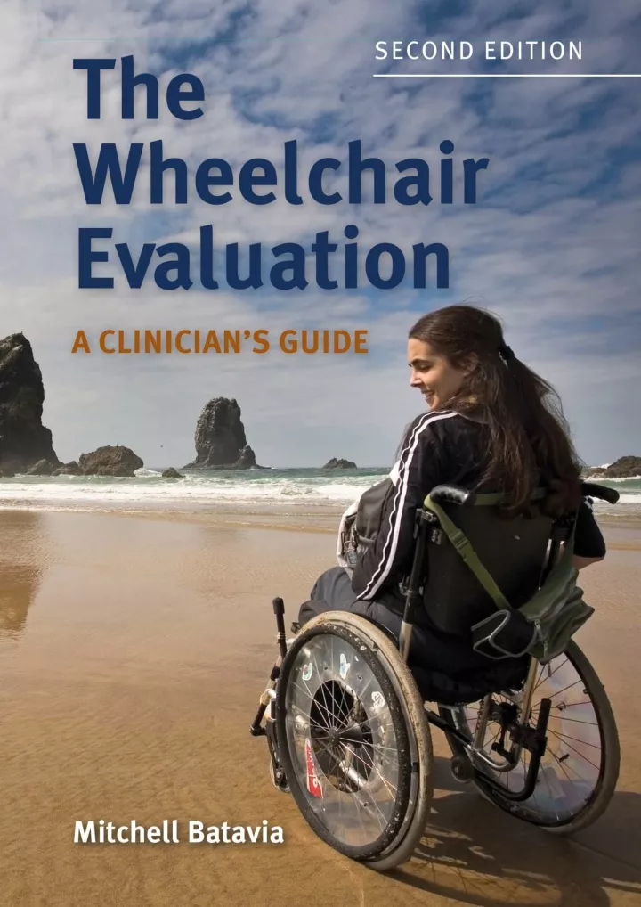 the wheelchair evaluation a clinician s guide