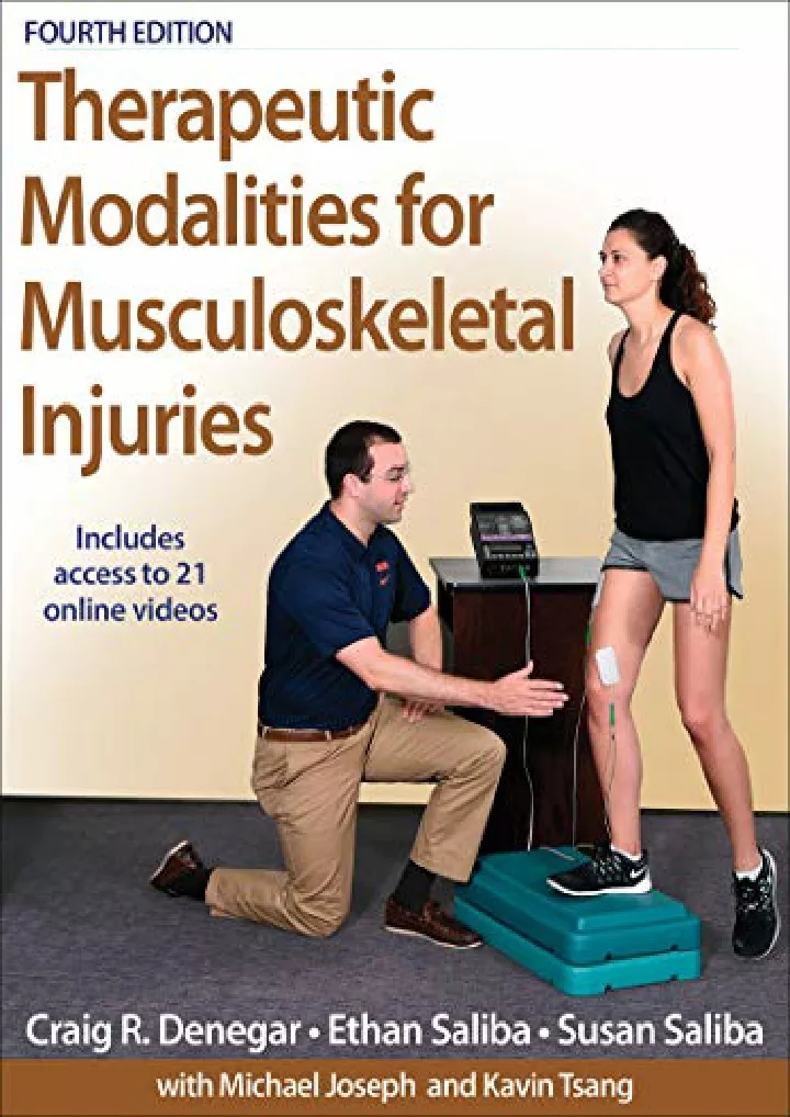 therapeutic modalities for musculoskeletal