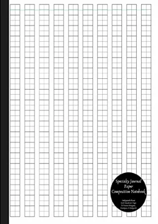 get [PDF] Download Specialty Journal Paper Composition Notebook Genkouyoushi / K