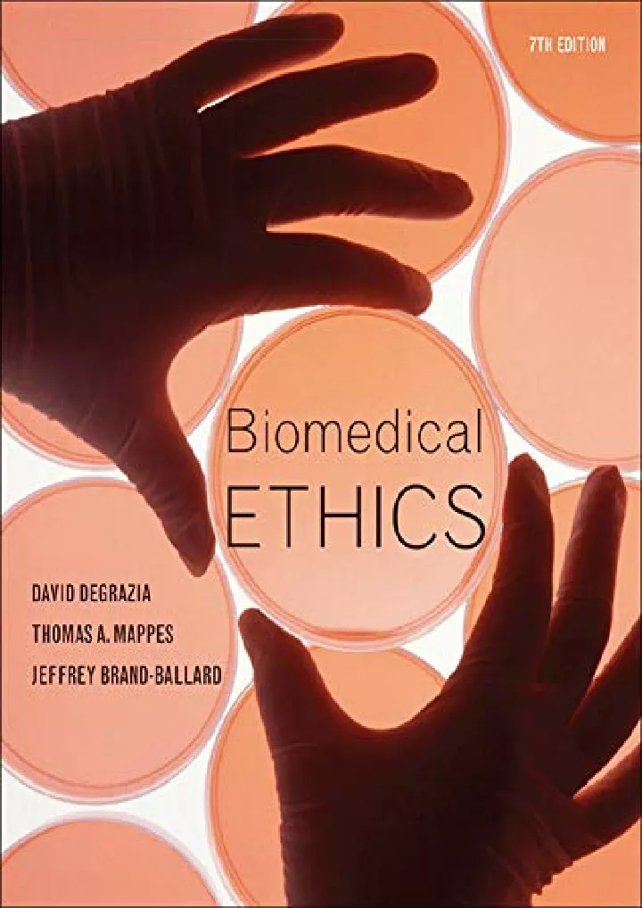 biomedical ethics download pdf read biomedical