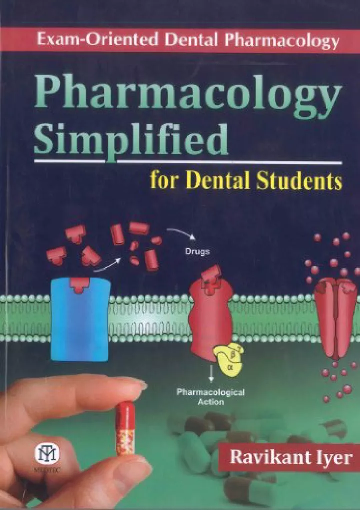 pharmacology simplified for dental students