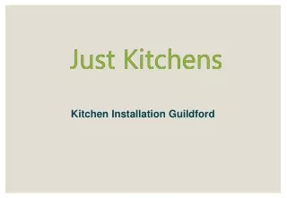 Kitchen Installation Guildford