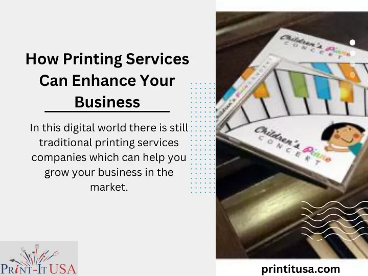 how printing services can enhance your business