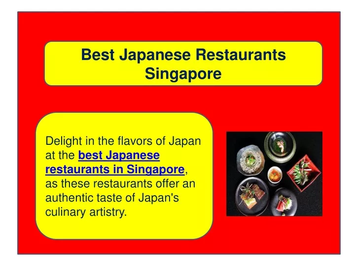 best japanese restaurants singapore