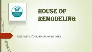 Professional Contractor For House Remodeling | Houseofremo.com