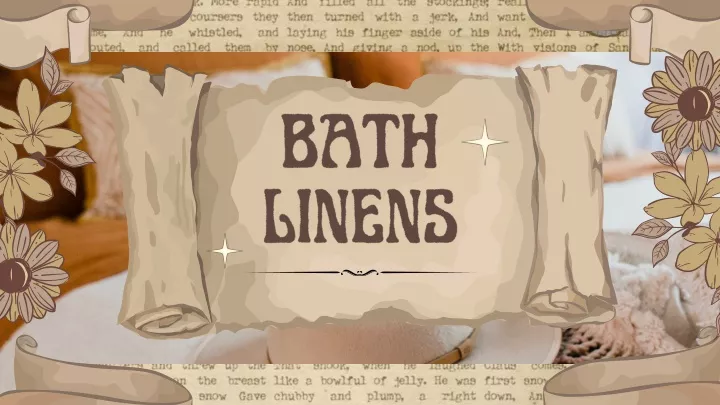 bath linens