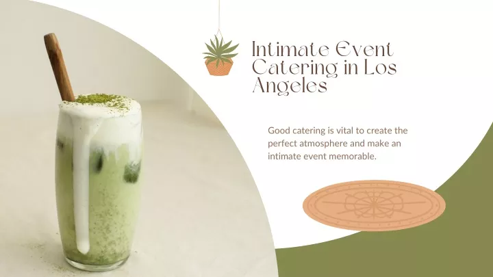 intimate event catering in los angeles