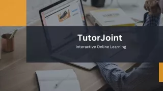 TutorJoint - The Importance of a Tutor for Programming Success