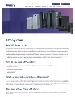 Best UPS Suppliers & Dealers