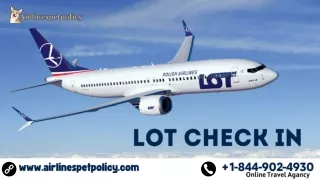 lot check in
