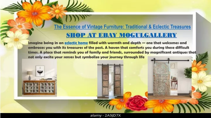 the essence of vintage furniture traditional