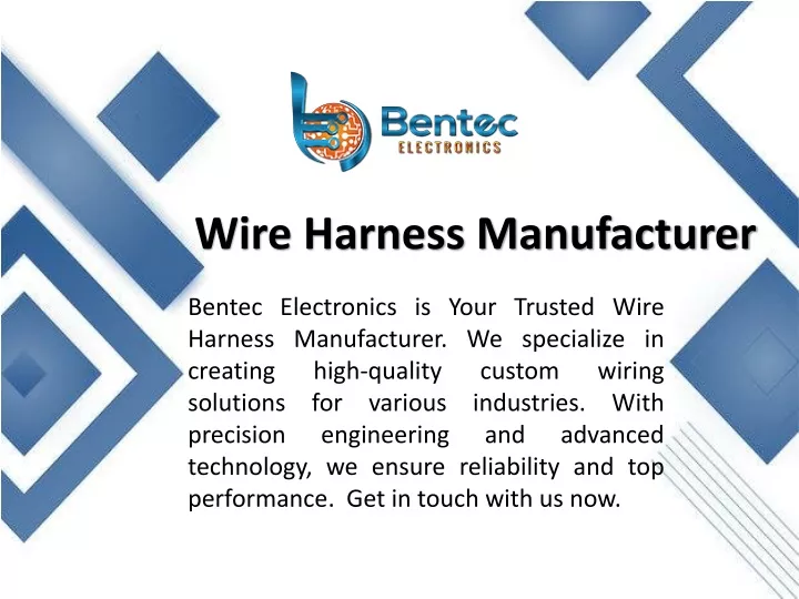 wire harness manufacturer