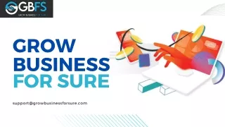 Grow Business for Sure PPT