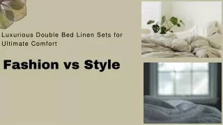luxurious double bed linen sets for ultimate
