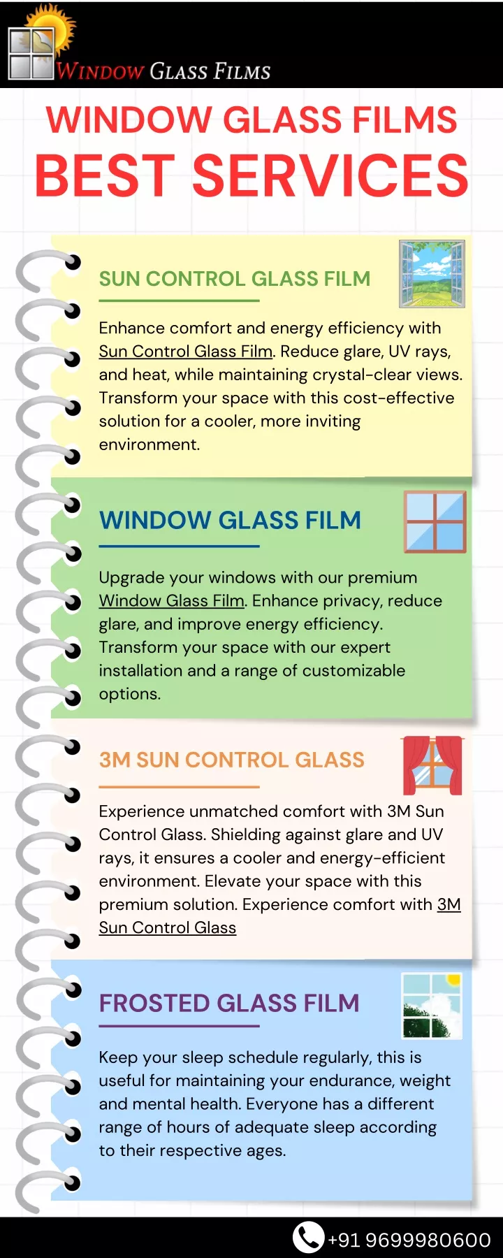 window glass films best services