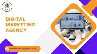 Digital Marketing Company In Faridabad | We Marketing Solution
