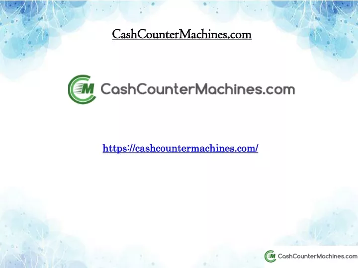 cashcountermachines com