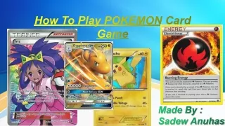 How To Play POKEMON Card Game