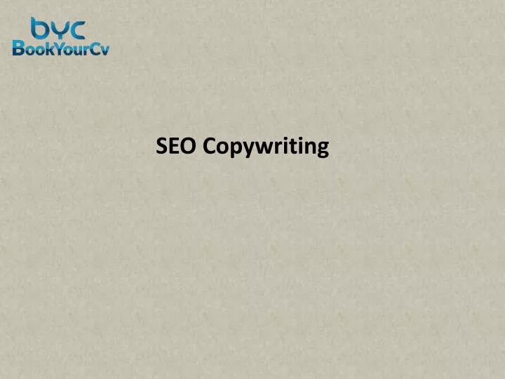 seo copywriting