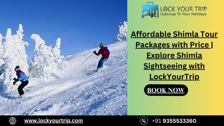 affordable shimla tour packages with price