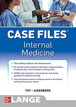 PDF_ Case Files Internal Medicine, Sixth Edition