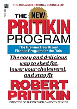 [PDF] DOWNLOAD New Pritikin Program