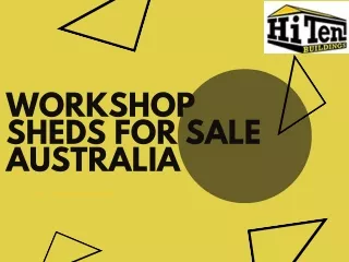 workshop sheds for sale Australia