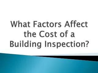 What Factors Affect the Cost of a Building