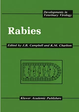 Download Book [PDF] Rabies (Developments in Veterinary Virology, 7)
