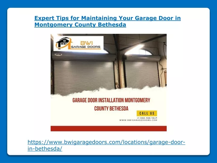 expert tips for maintaining your garage door