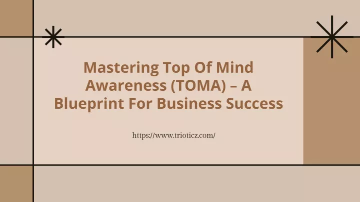 mastering top of mind awareness toma a blueprint