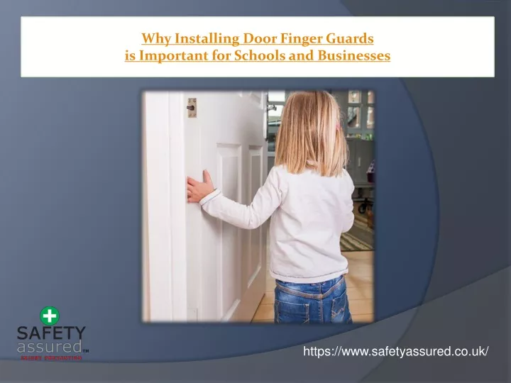 why installing door finger guards is important