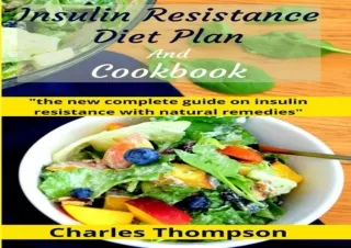 PDF Insulin Resistance Diet Plan And Cookbook: the new complete guide to cure, t