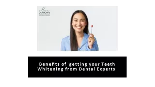 teeth whitening treatment