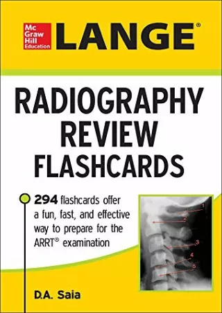 [PDF] DOWNLOAD LANGE Radiography Review Flashcards