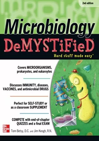 get [PDF] Download Microbiology DeMYSTiFieD, 2nd Edition