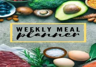 EBOOK READ Meal Planner Notebook: 52 Week Menu Planner and Grocery List | Track