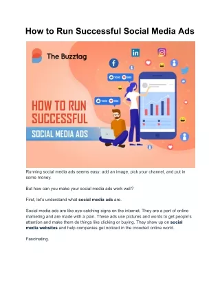 How to Run Successful Social Media Ads