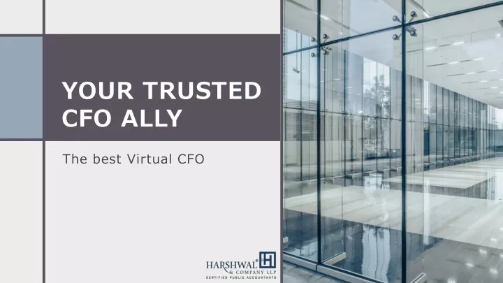 your trusted cfo ally