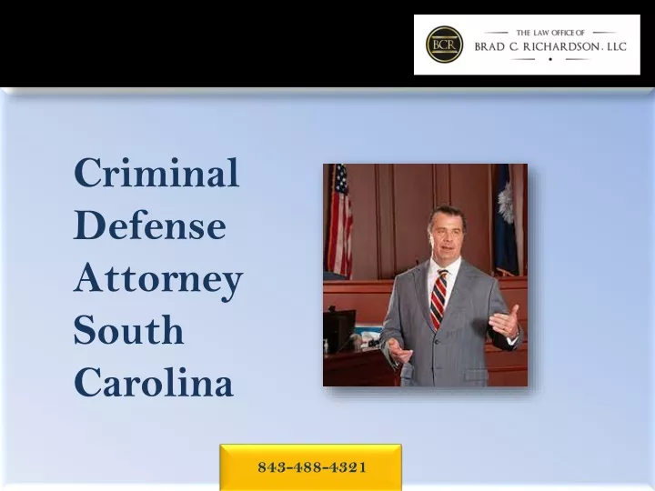 criminal defense attorney south carolina