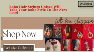 Boho Hair Strings Unisex Will Take Your Boho Style To The Next Level